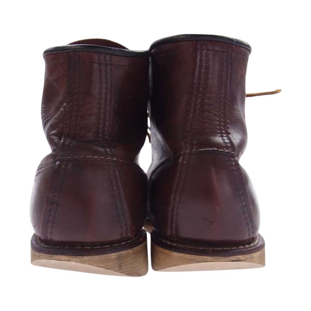 RED WING レッドウィング 8158 100周年モデル ホーウィン クロムエクセル アイリッシュセーター プレーン トゥ ブーツ ブラウン系 US9D【中古】