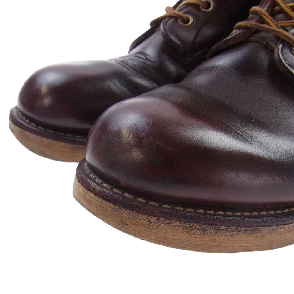 RED WING レッドウィング 8158 100周年モデル ホーウィン クロムエクセル アイリッシュセーター プレーン トゥ ブーツ ブラウン系 US9D【中古】