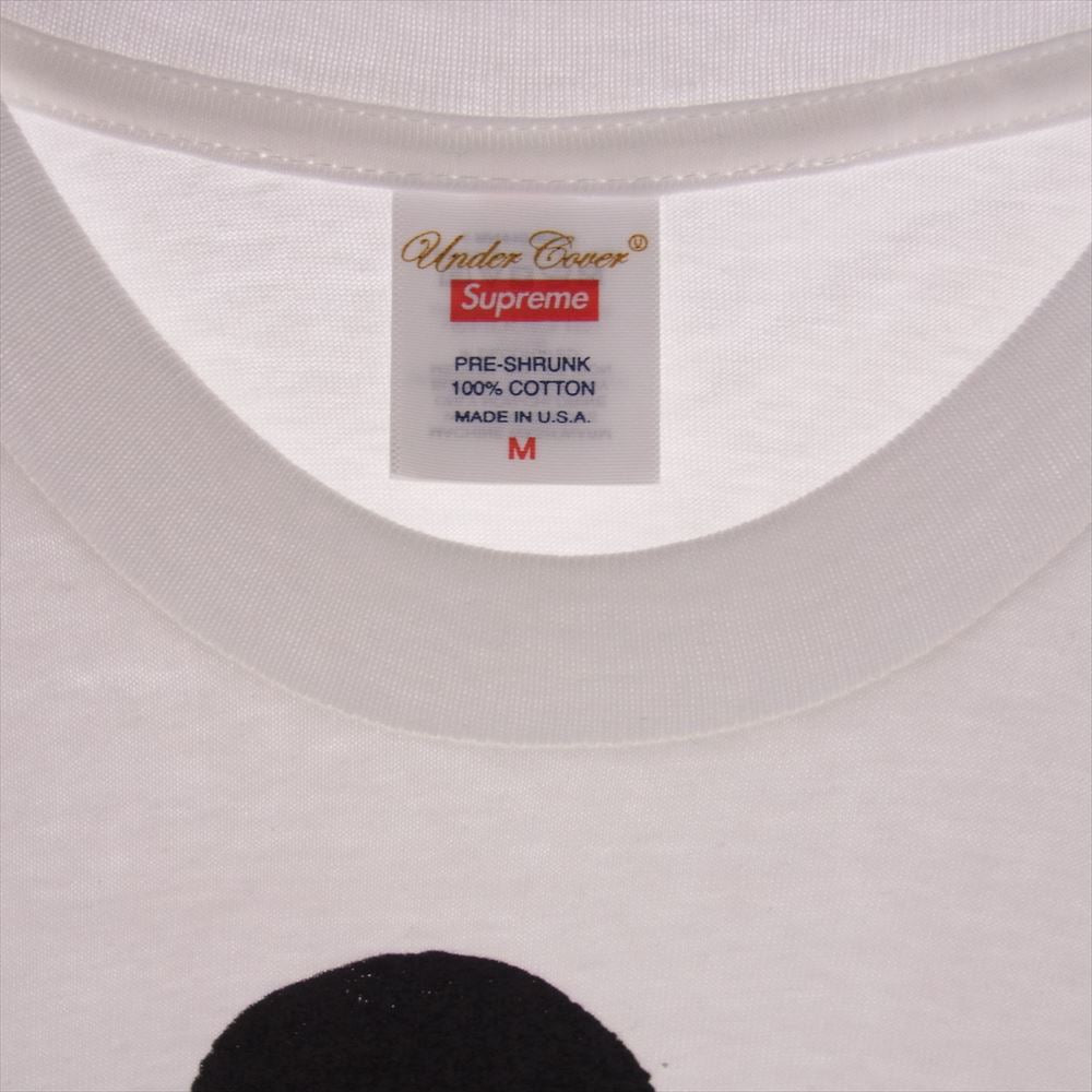 Supreme シュプリーム × UNDERCOVER 23SS Lupin tee アンダーカバー ルパン 半袖 Tシャツ  ホワイト系 M【中古】