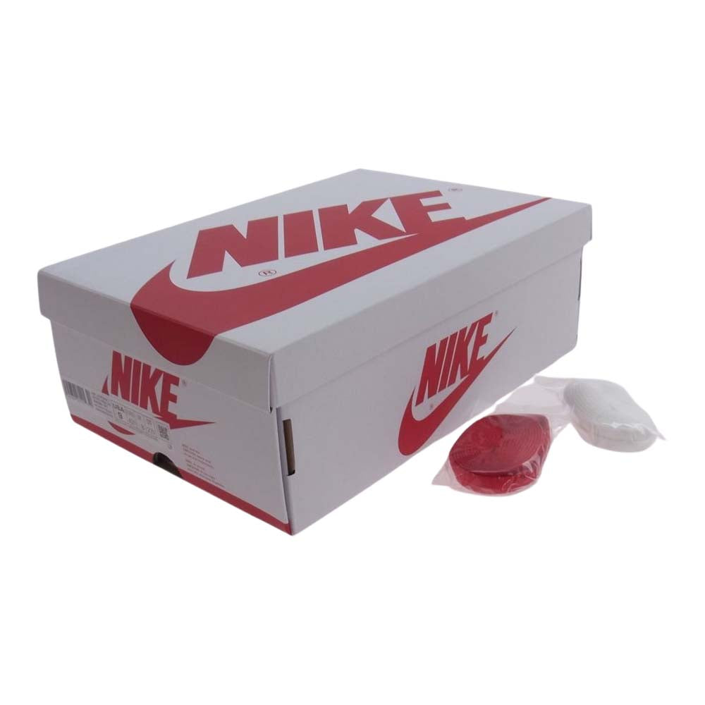 NIKE ナイキ 555088-161 AIR JORDAN 1 AJ1 RETRO HIGH OG HERITAGE エアジョーダン レトロ ヘリテージ ハイカット スニーカー レッド系 ホワイト系 ブラック系 27.０cm【美品】【中古】
