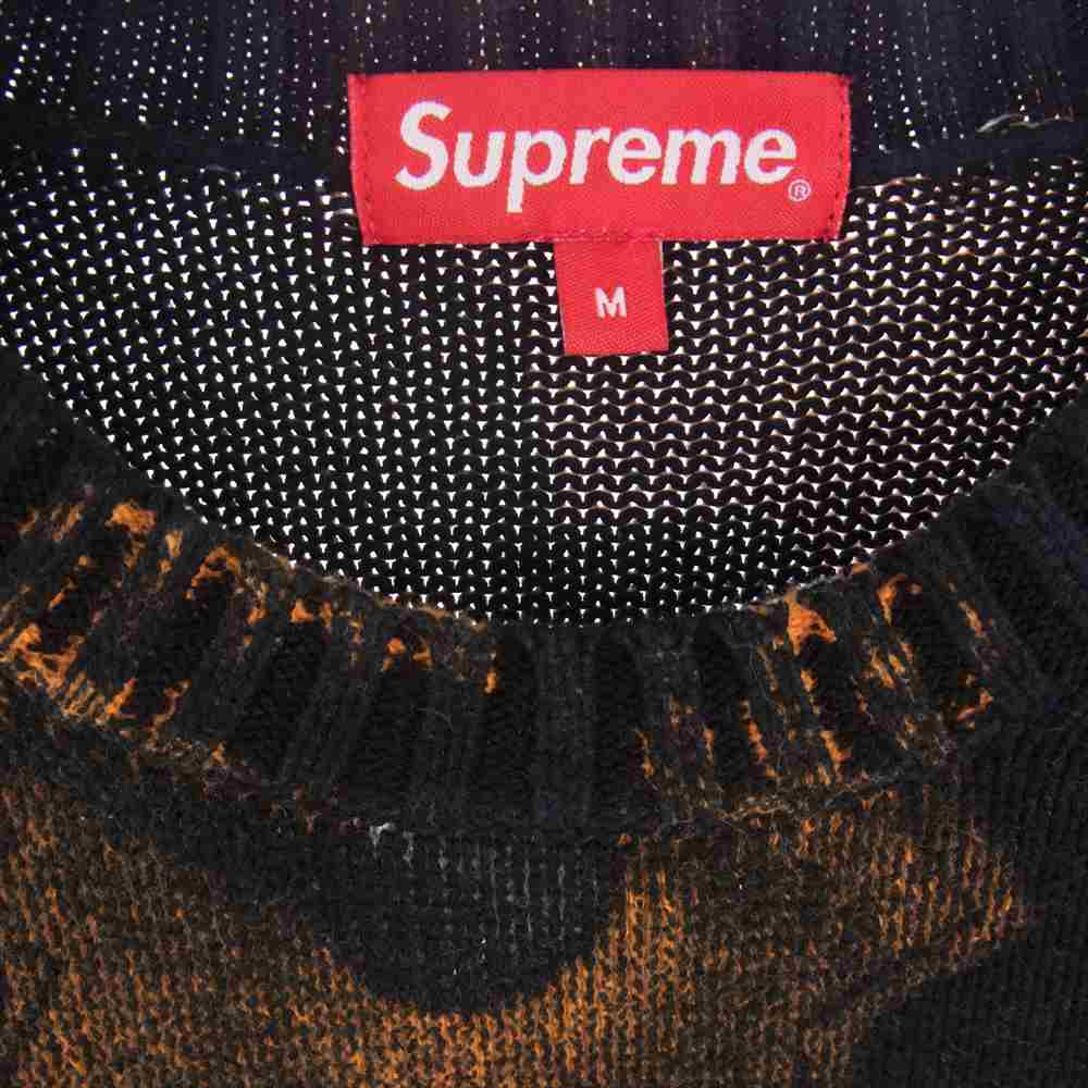 Supreme シュプリーム 22SS Nate Lowman Sweater ネイトローマン ニット セーター ブラック系 M【中古】