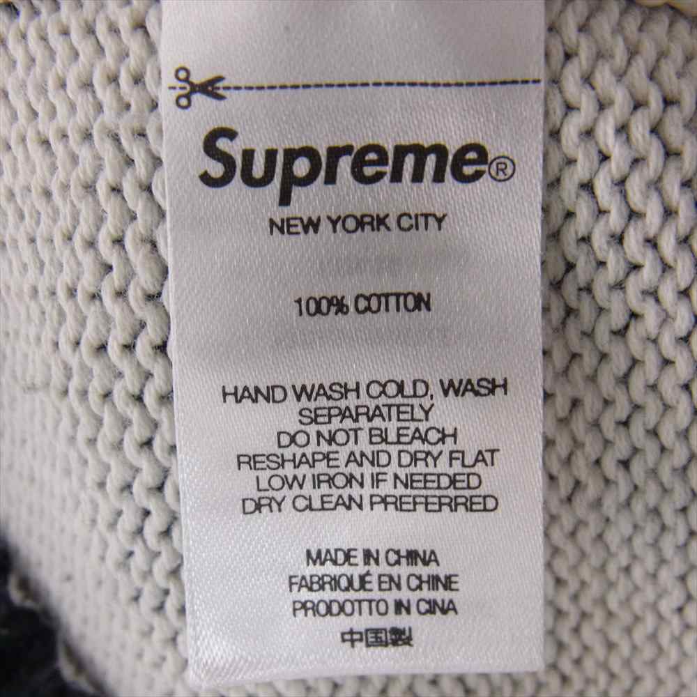Supreme シュプリーム 22SS Nate Lowman Sweater ネイトローマン ニット セーター ブラック系 M【中古】