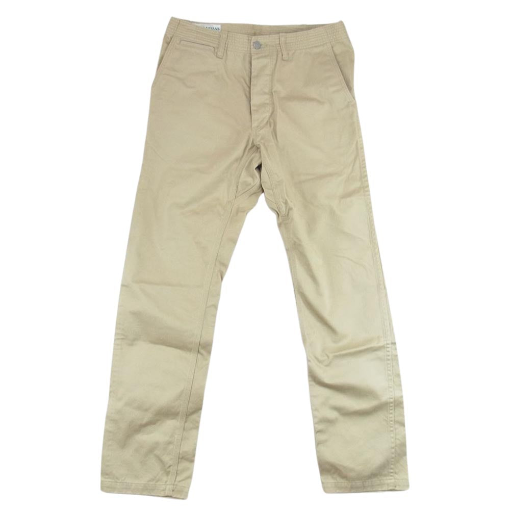 SASAFRAS ササフラス 5ポケット チノパンツ ベージュ系 M【中古】