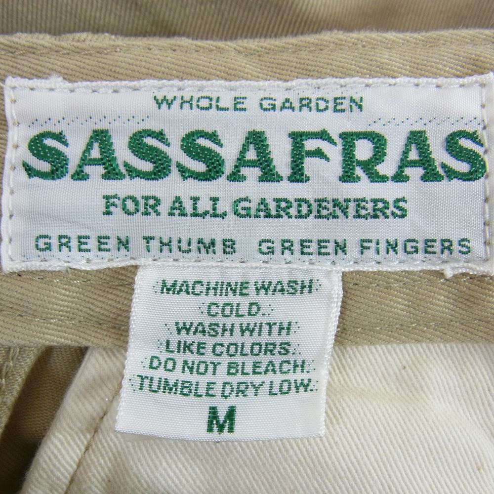 SASAFRAS ササフラス 5ポケット チノパンツ ベージュ系 M【中古】