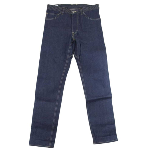 SASAFRAS ササフラス 5ポケット セルビッジ ストレート デニムパンツ インディゴブルー系 S【中古】