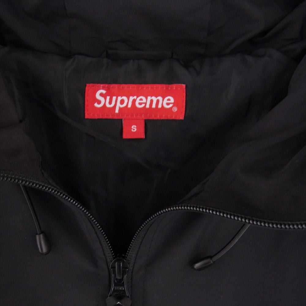 Supreme シュプリーム 23SS Lightweight Nylon Hooded Jacket ライトウェイト ナイロン フーデッド ジャケット ブラック系 S【美品】【中古】