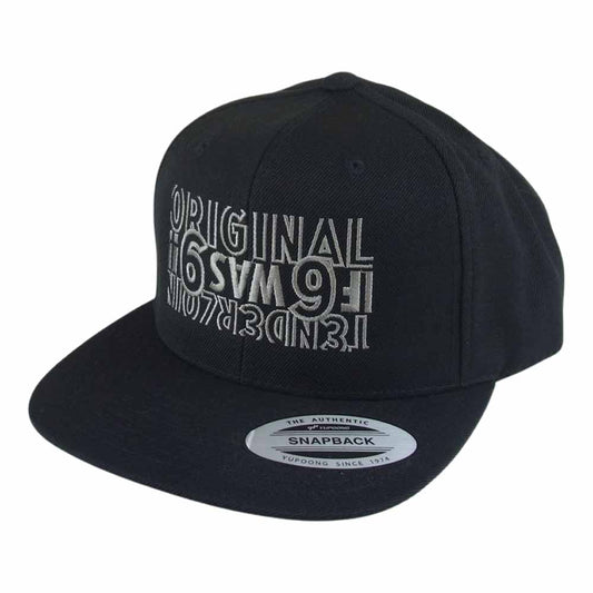 TENDERLOIN テンダーロイン 22SS CAP 69 キャップ 6パネル 刺繍 帽子 ブラック系【中古】