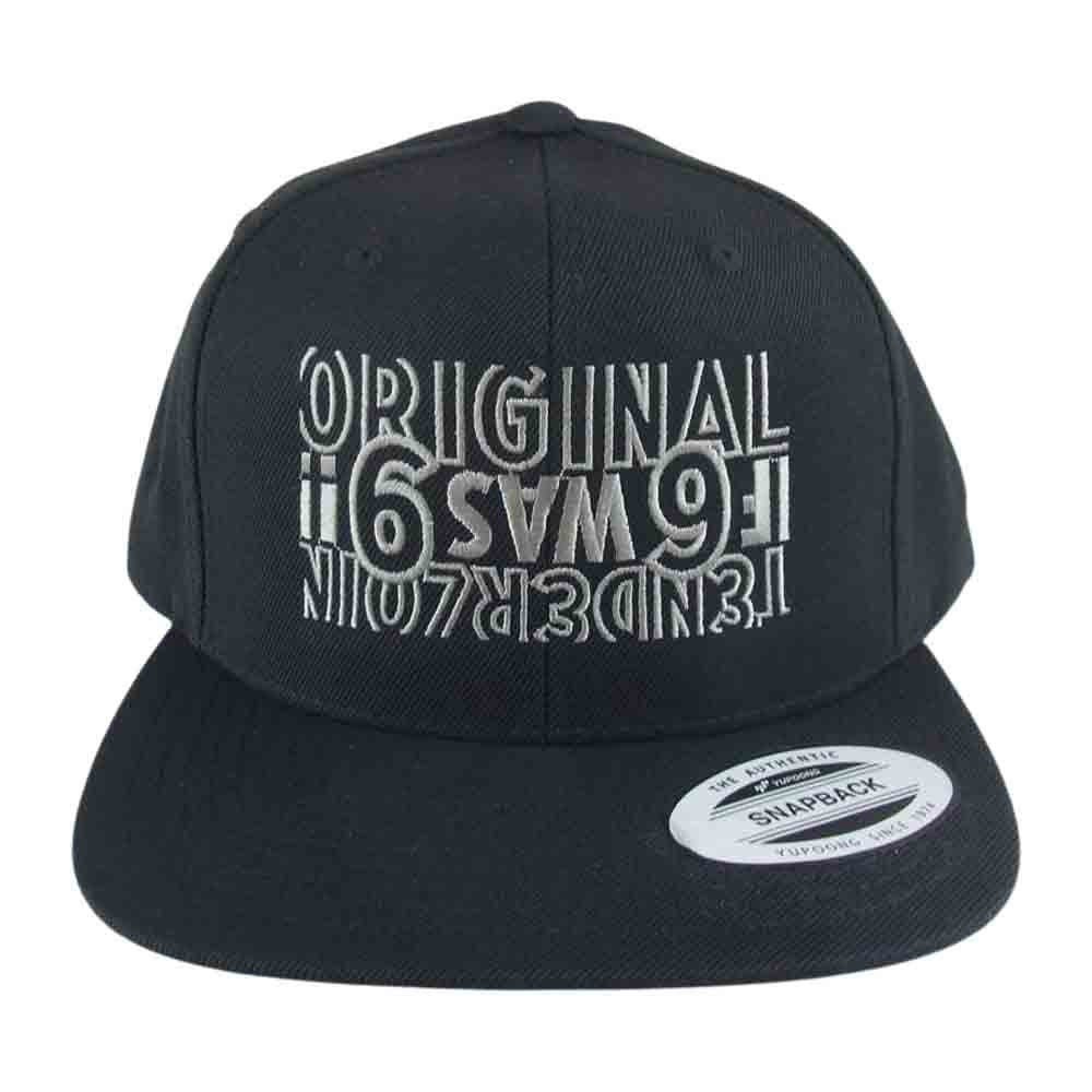 TENDERLOIN テンダーロイン 22SS CAP 69 キャップ 6パネル 刺繍 帽子 ブラック系【中古】