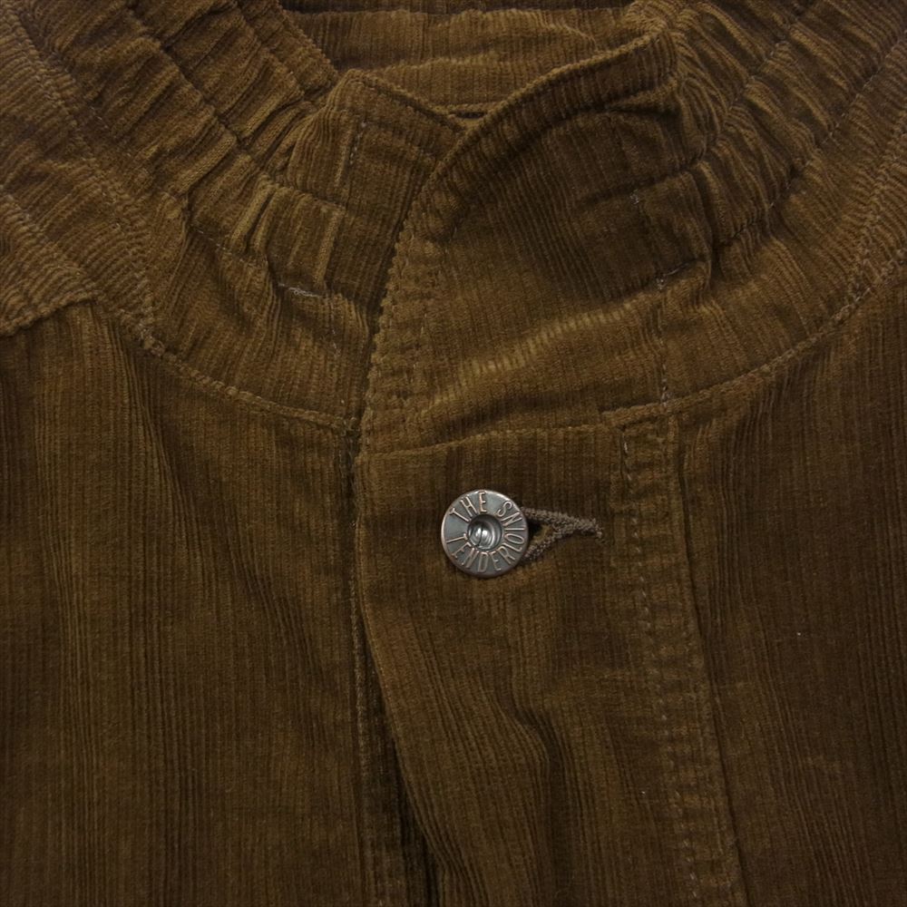 TENDERLOIN テンダーロイン 22SS CORDUROY JKT コーデュロイ ジャケット ブラウン系 S【中古】