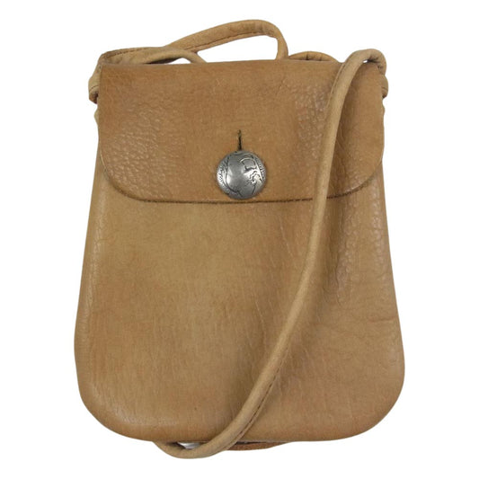 VISVIM ビズビム 20SS 0121303003009 MEDICINE BAG メディスン バッグ レザー ショルダー キャメル系【中古】