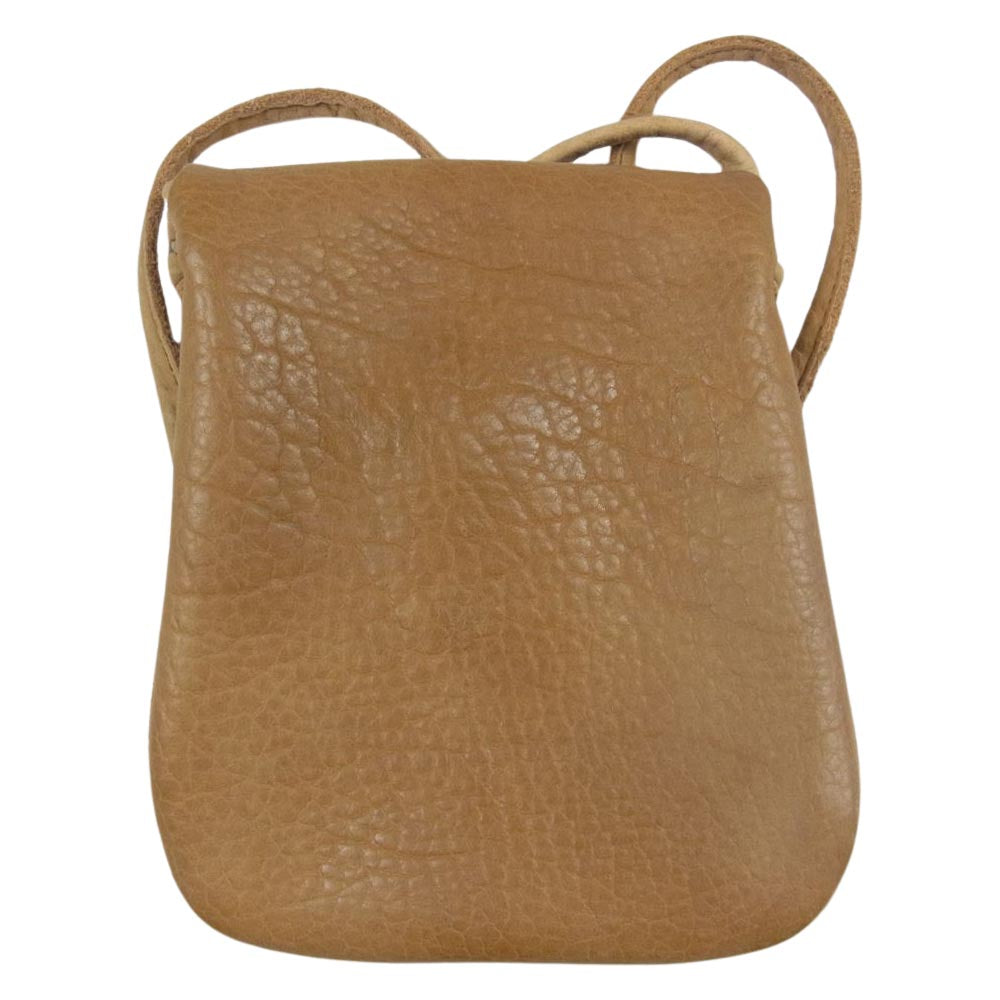 VISVIM ビズビム 20SS 0121303003009 MEDICINE BAG メディスン バッグ レザー ショルダー キャメル系【中古】
