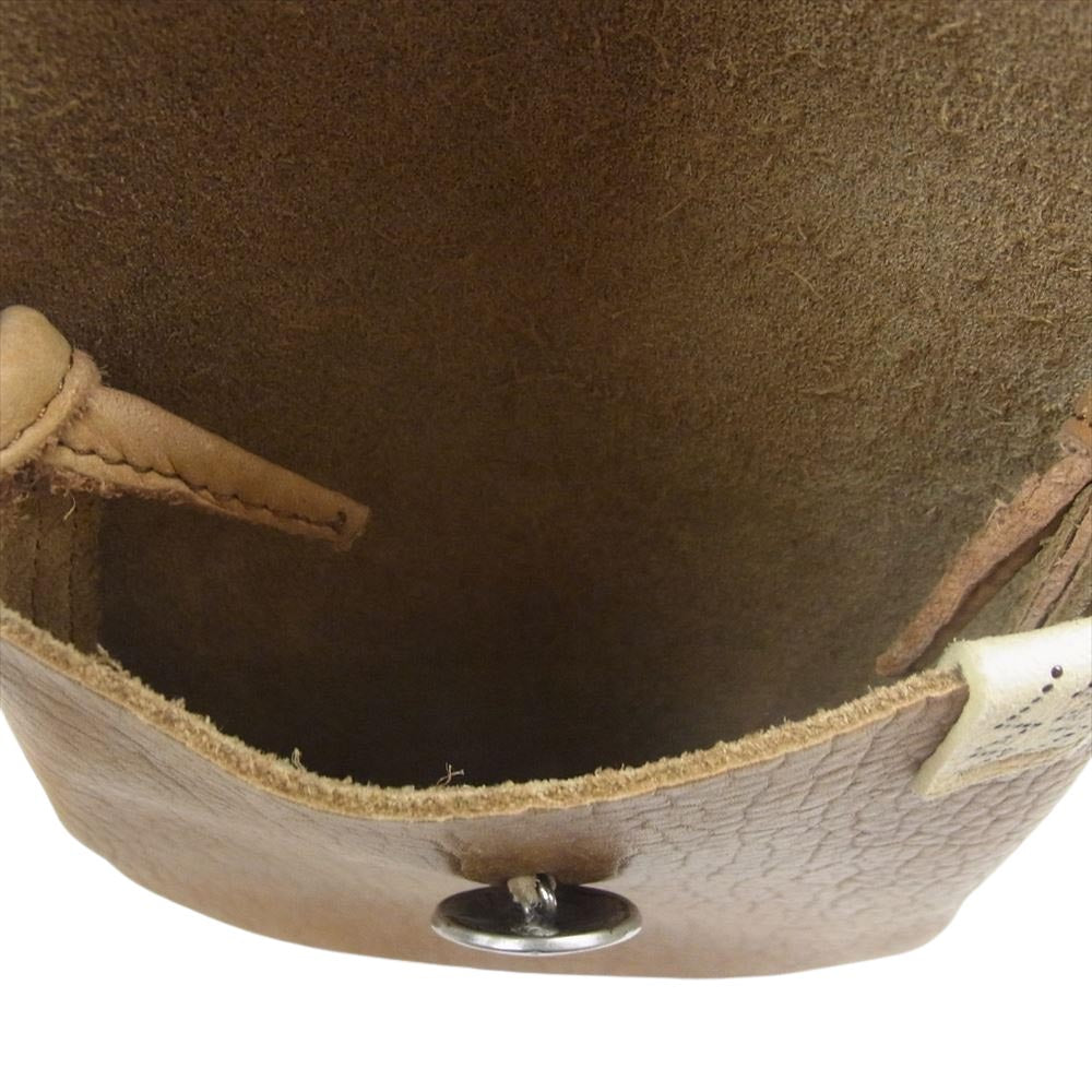 VISVIM ビズビム 20SS 0121303003009 MEDICINE BAG メディスン バッグ レザー ショルダー キャメル系【中古】