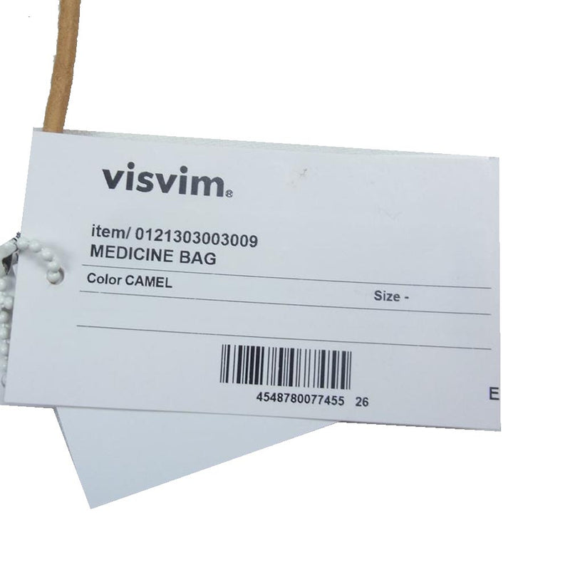 VISVIM ビズビム ショルダーバッグ 20SS 0121303003009 MEDICINE BAG メディスン バッグ レザー ショルダー キャメル系