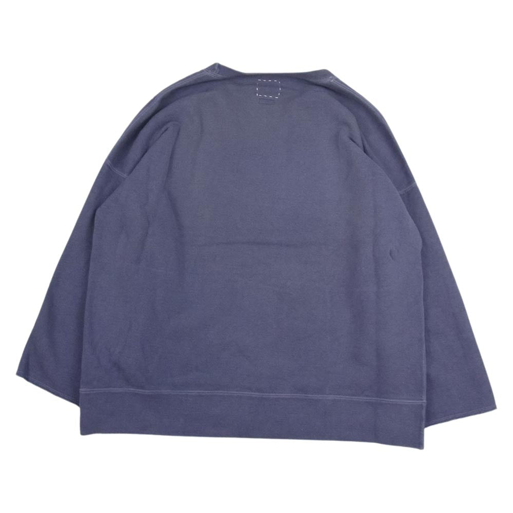VISVIM ビズビム 23SS 0123105010009 JUMBO SB SWEAT ジャンボ スウェット ベジタブル パープル系 2【中古】