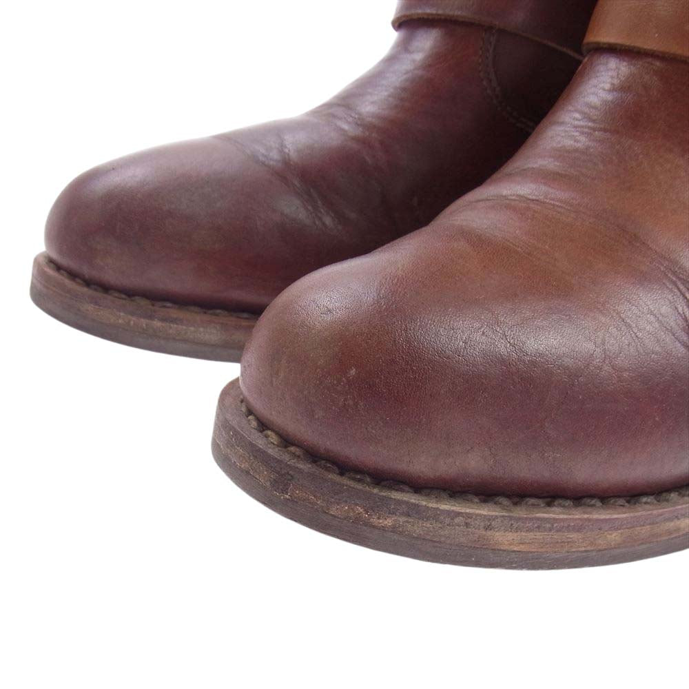 VISVIM ビズビム 22SS 221902002004  T.W.O.BOOTS BROWN エンジニア ブーツ 泥染め ブラウン系 US8(M8)【中古】