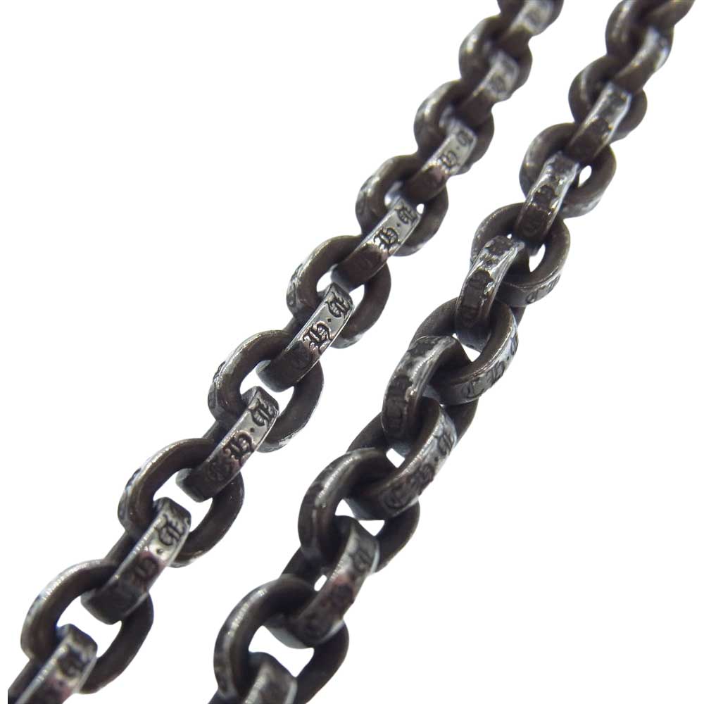 CHROME HEARTS クロムハーツ（原本無） PAPER CHAIN 20inch ペーパーチェーン 20インチ ネックレス シルバー系【中古】