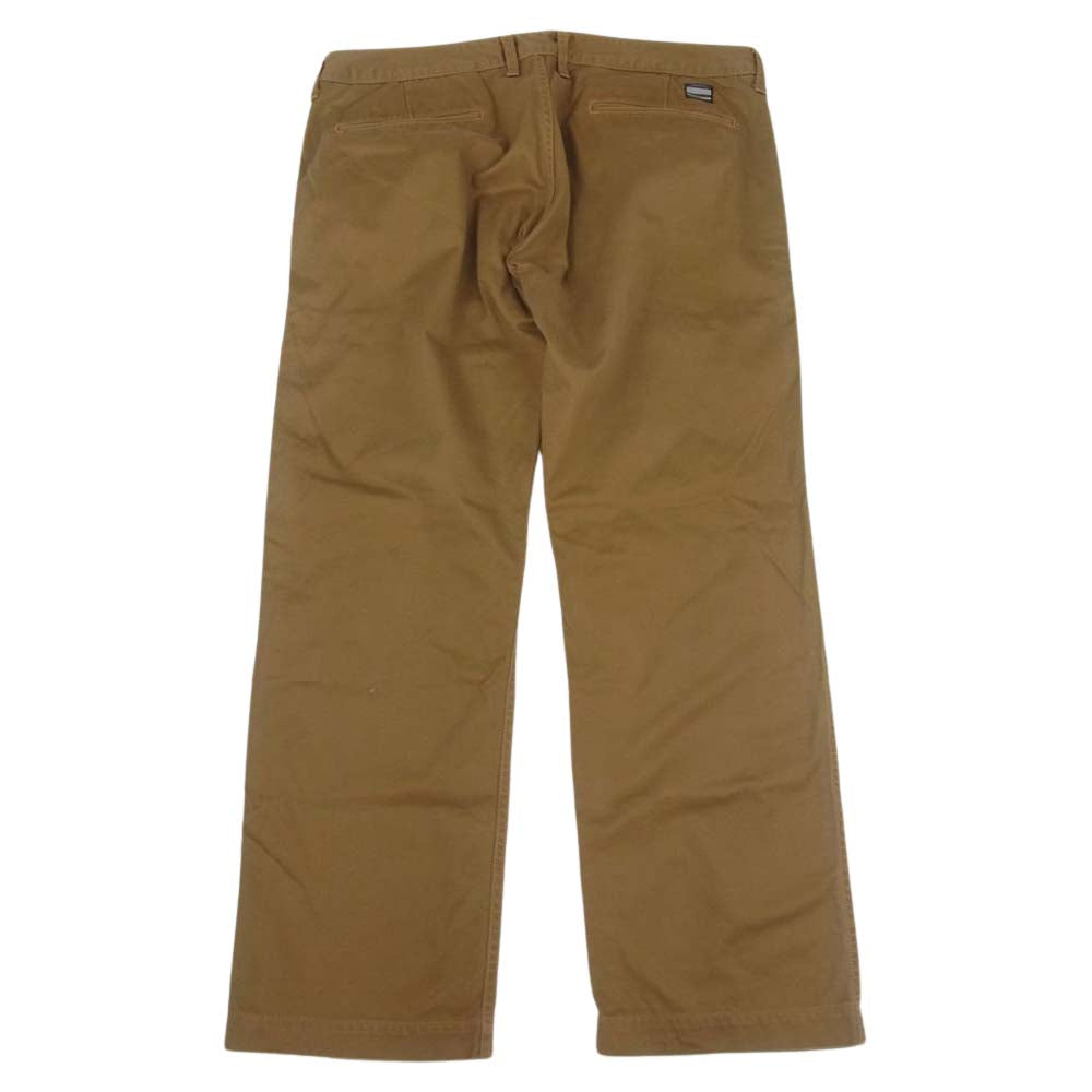 MOMOTARO JEANS 桃太郎ジーンズ チノ トラウザー パンツ ブラウン系 38【中古】