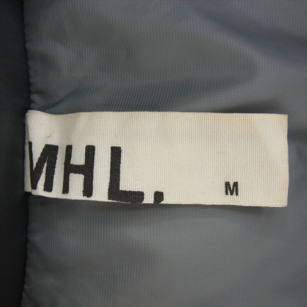 マーガレット・ハウエル　MHL　中綿ジャケット　フード　パーカー　ダウン MARGARET HOWELL マーガレットハウエル MHL フード付き ダウン