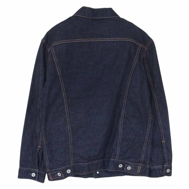 FOB FACTORY エフオービーファクトリー 3rd Type Denim Jacket デニム ジャケット インディゴブルー系 L【美品】【中古】