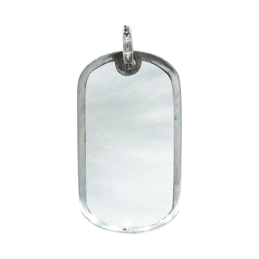 STANLEY GUESS スタンリーゲス ワンピースシェル ドッグタグ ペンダント シルバー系【中古】