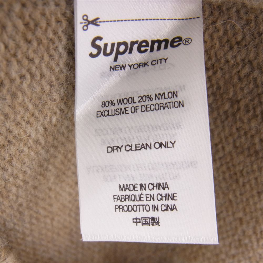 Supreme シュプリーム 22AW Doughboy Sweater ドゥーボーイ セーター ニット ベージュ系 L【美品】【中古】