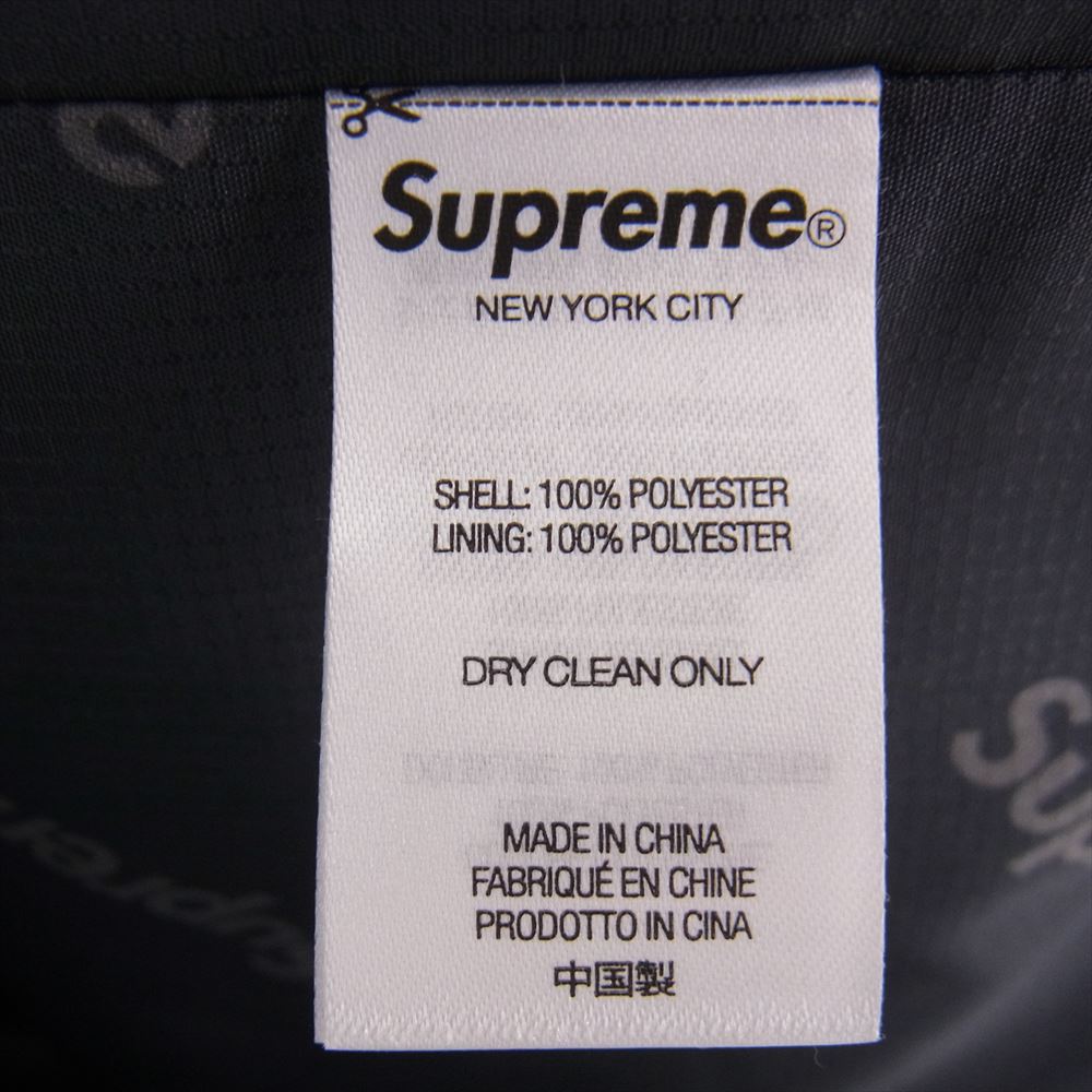 Supreme シュプリーム 21AW 2-Tone Faux Fur Shop Coat BLK 2トーン フェイク ファー ショップ コート ジャケット  ブラック系 L【極上美品】【中古】