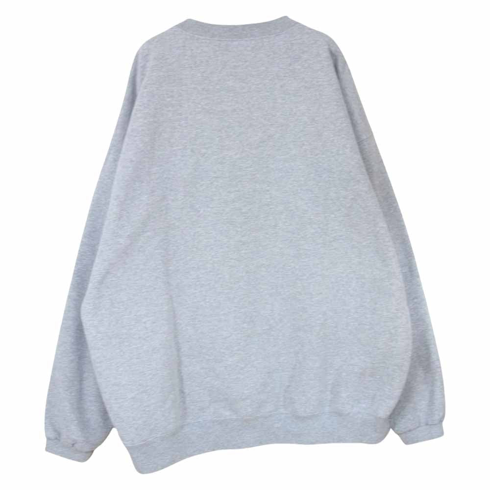 NIKE ナイキ TEAMタグ 90S MICHIGAN STATE 前V クルーネック スウェット トレーナー グレー系 XXL【中古】
