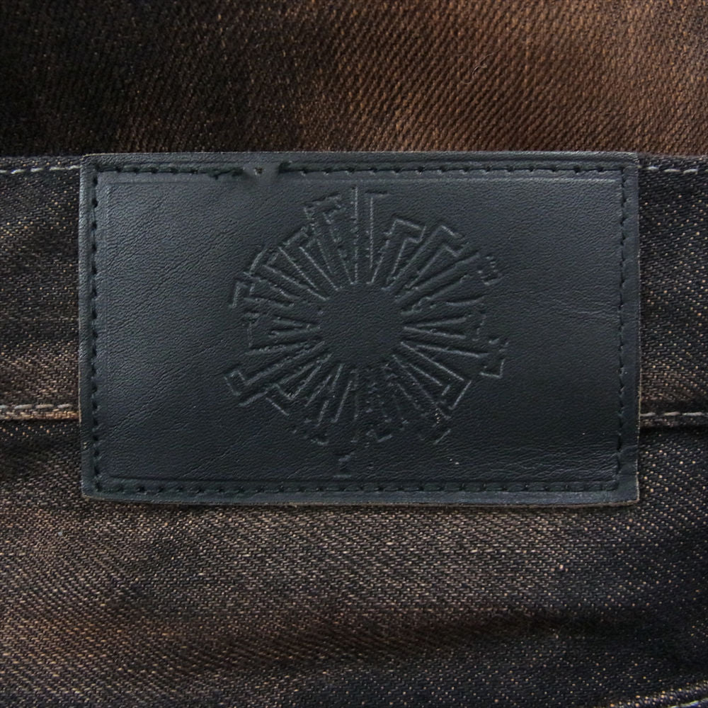 トルネードマート TPT-3614 ヒゲ 加工 デニム パンツ ブラック系 M【中古】