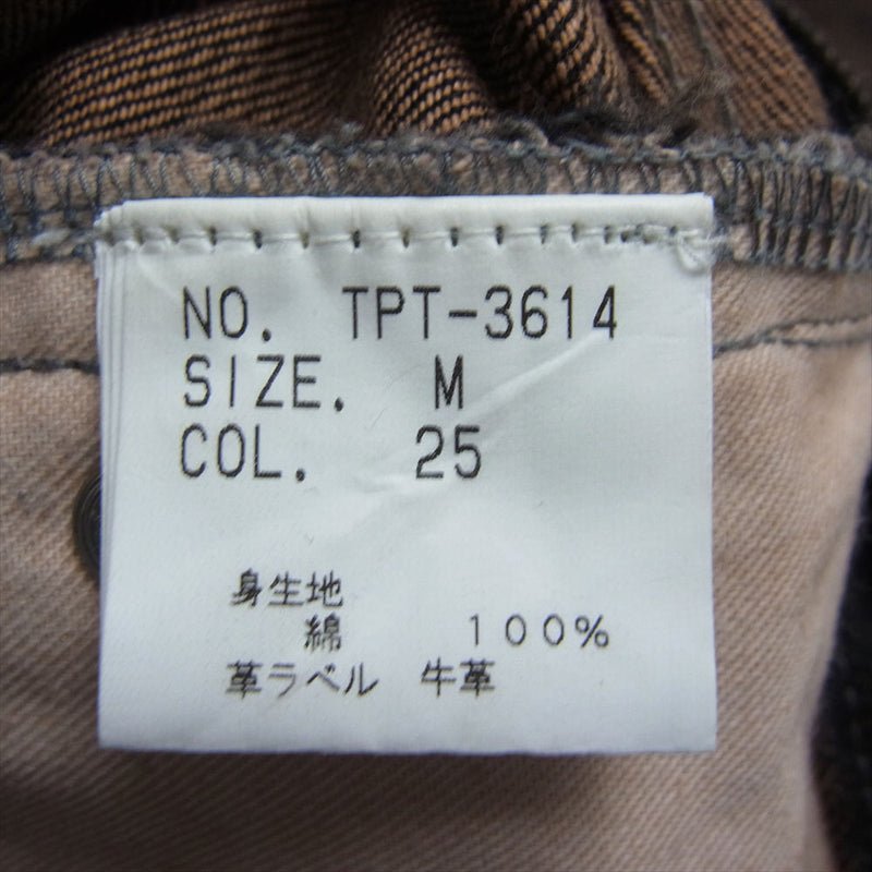 トルネードマート TPT-3614 ヒゲ 加工 デニム パンツ ブラック系 M【中古】