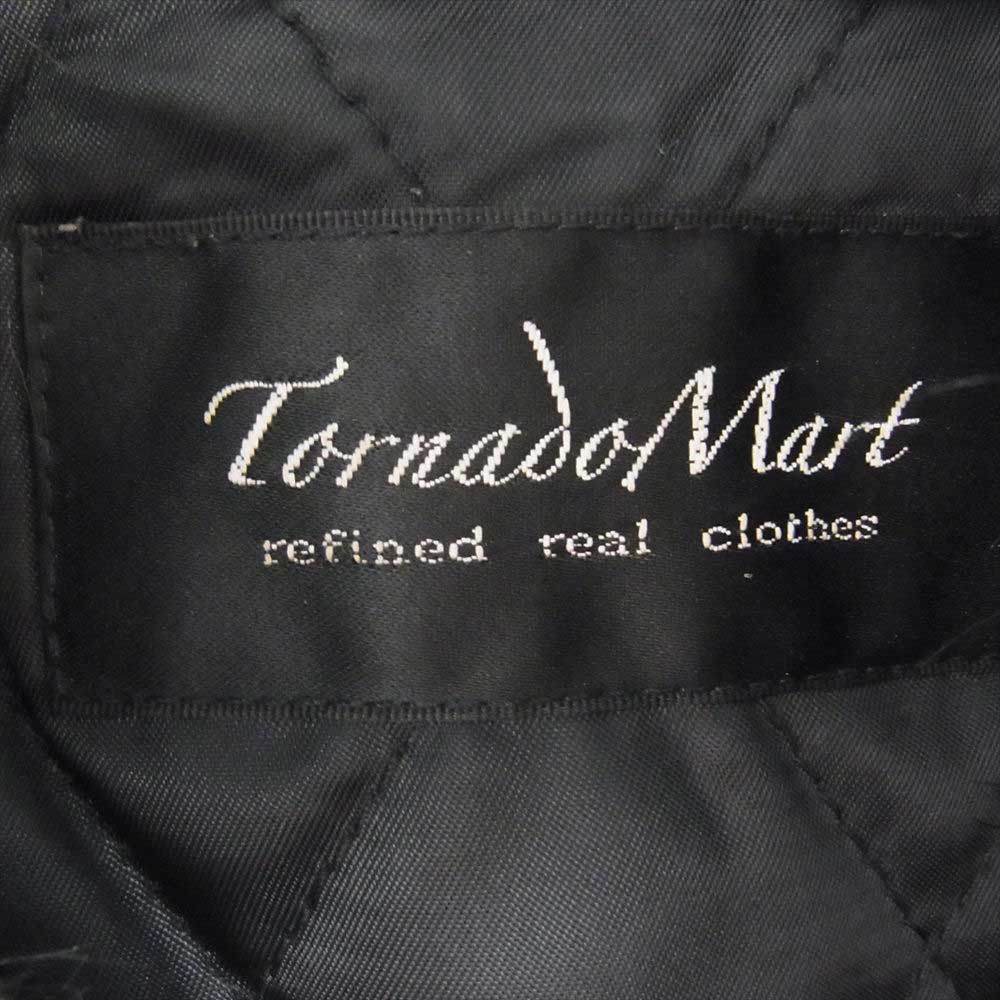 トルネードマート TBL-2505 フェイクファー 裏地キルティング スエード ジャケット ブラック系【中古】