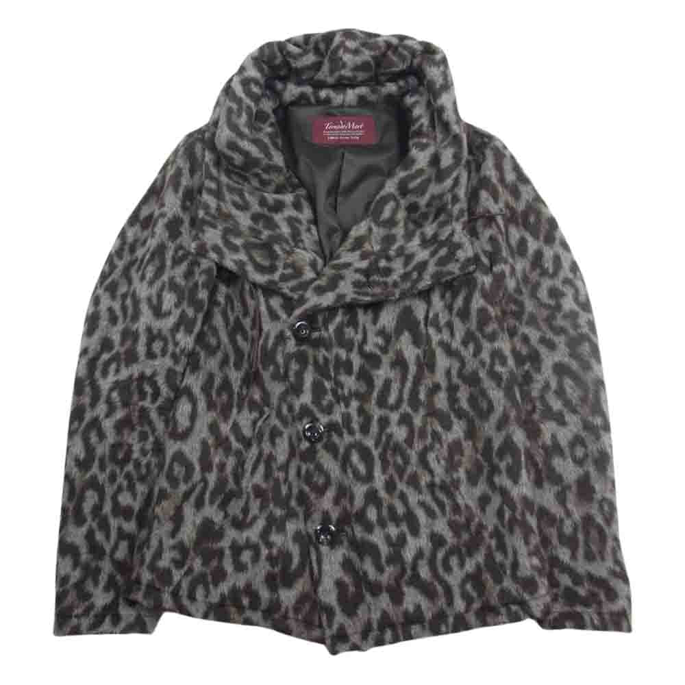 トルネードマート TBL-3504 レオパード ジャギー ボア ウール ジャケット ブラウン系 L【中古】