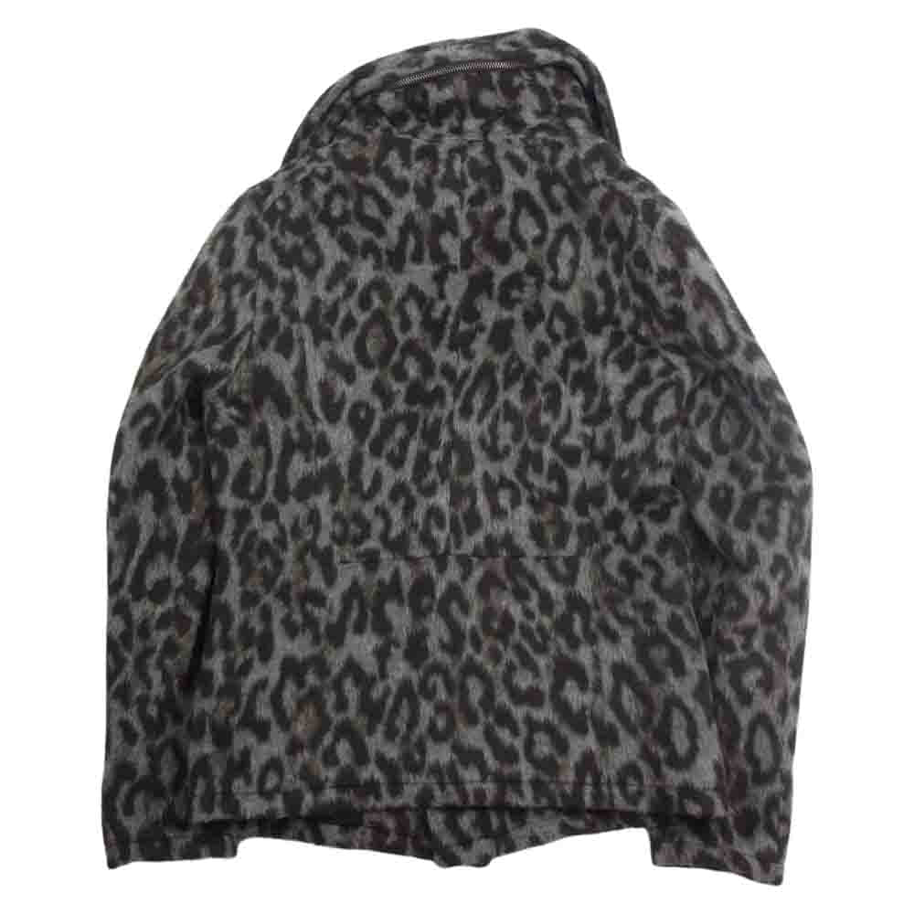 トルネードマート TBL-3504 レオパード ジャギー ボア ウール ジャケット ブラウン系 L【中古】