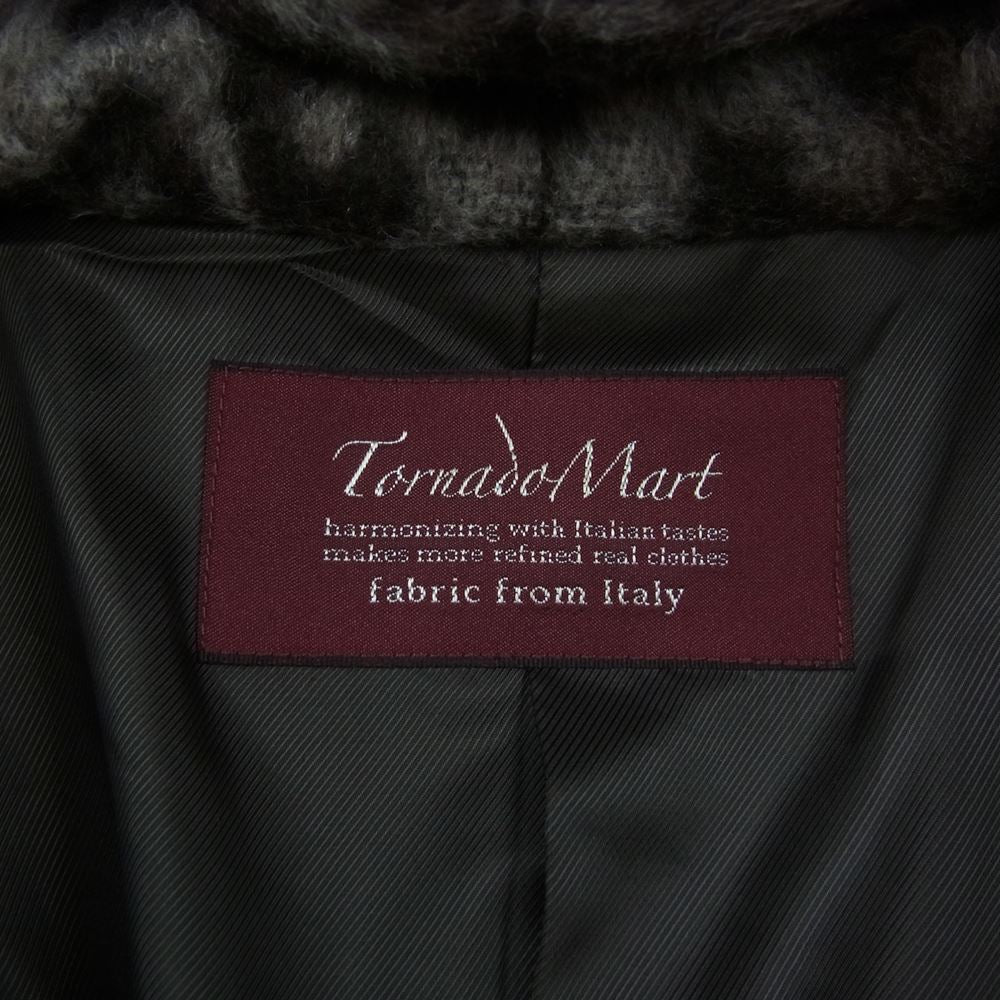 トルネードマート TBL-3504 レオパード ジャギー ボア ウール ジャケット ブラウン系 L【中古】