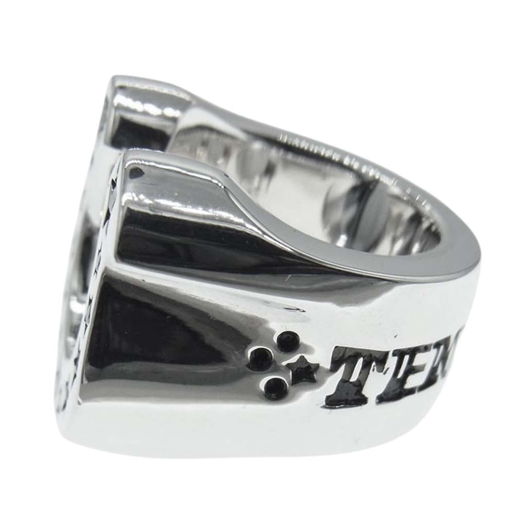 TENDERLOIN テンダーロイン 【新品仕上げ済み】T-H.S RING SILVER STONE ホースシュー ダイヤ リング シルバー系 7号【極上美品】【中古】