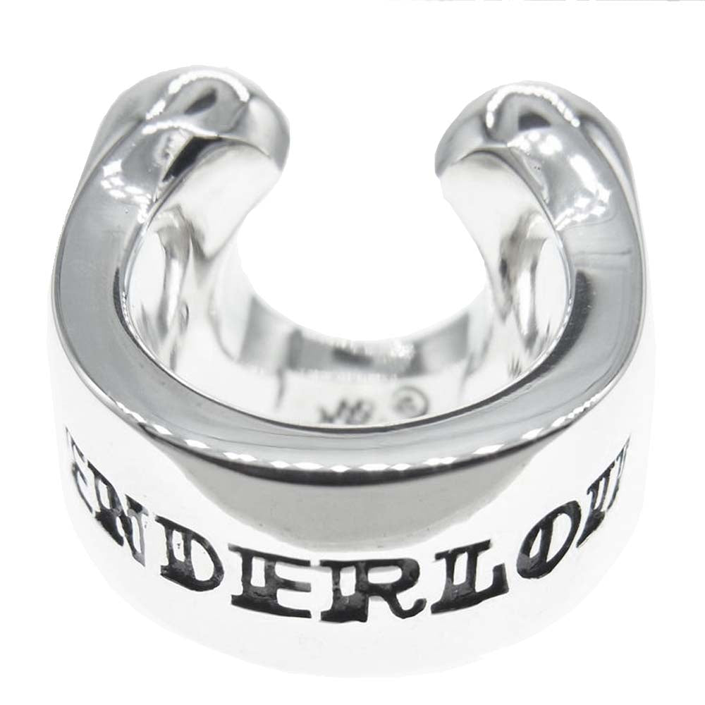 TENDERLOIN テンダーロイン 【新品仕上げ済み】T-H.S RING SILVER STONE ホースシュー ダイヤ リング シルバー系 7号【極上美品】【中古】