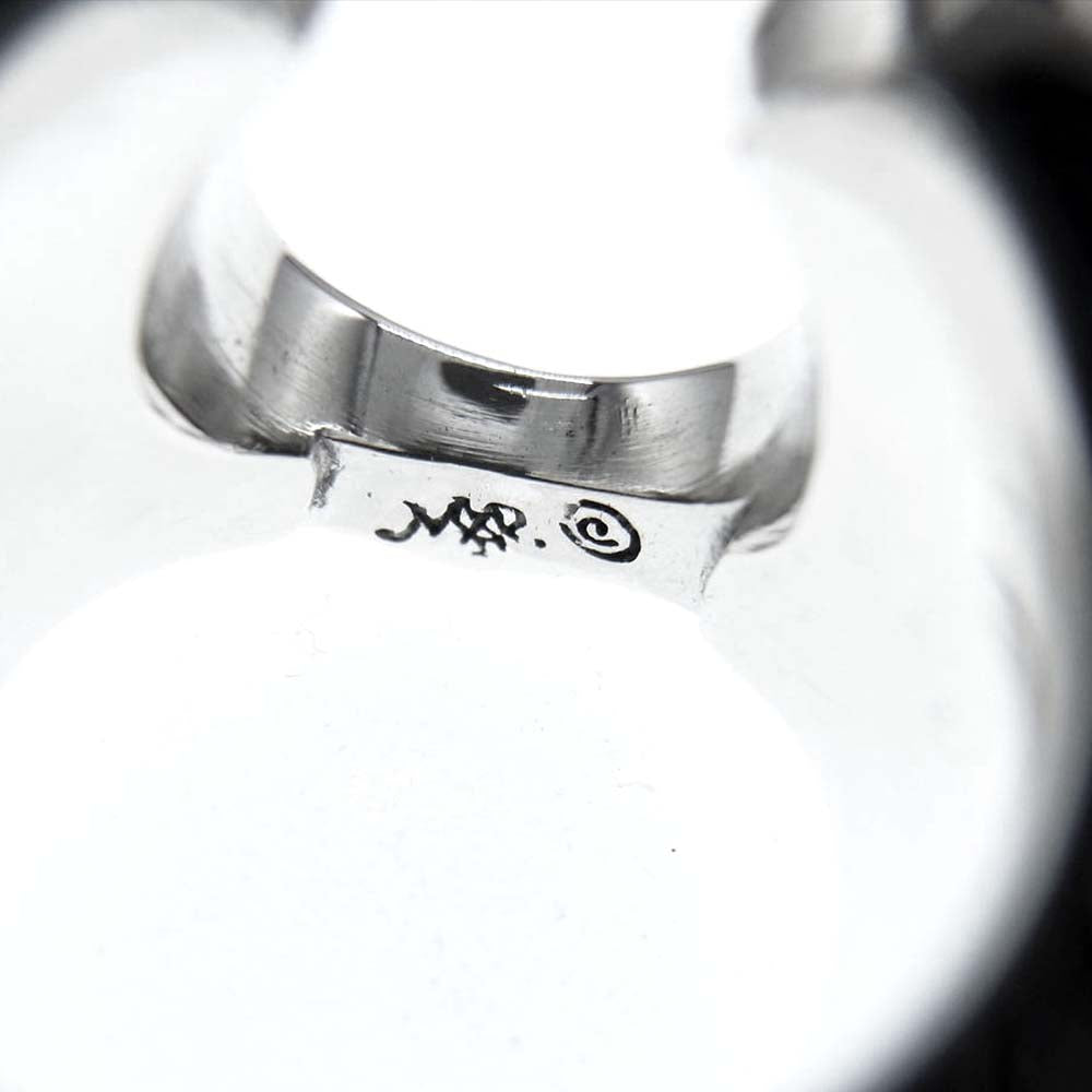 TENDERLOIN テンダーロイン 【新品仕上げ済み】T-H.S RING SILVER STONE ホースシュー ダイヤ リング シルバー系 7号【極上美品】【中古】