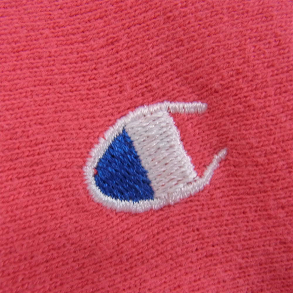 Champion チャンピオン 90s 目有 リバースウィーブ スウェット トレーナー ピンク系 X-LARGE【中古】
