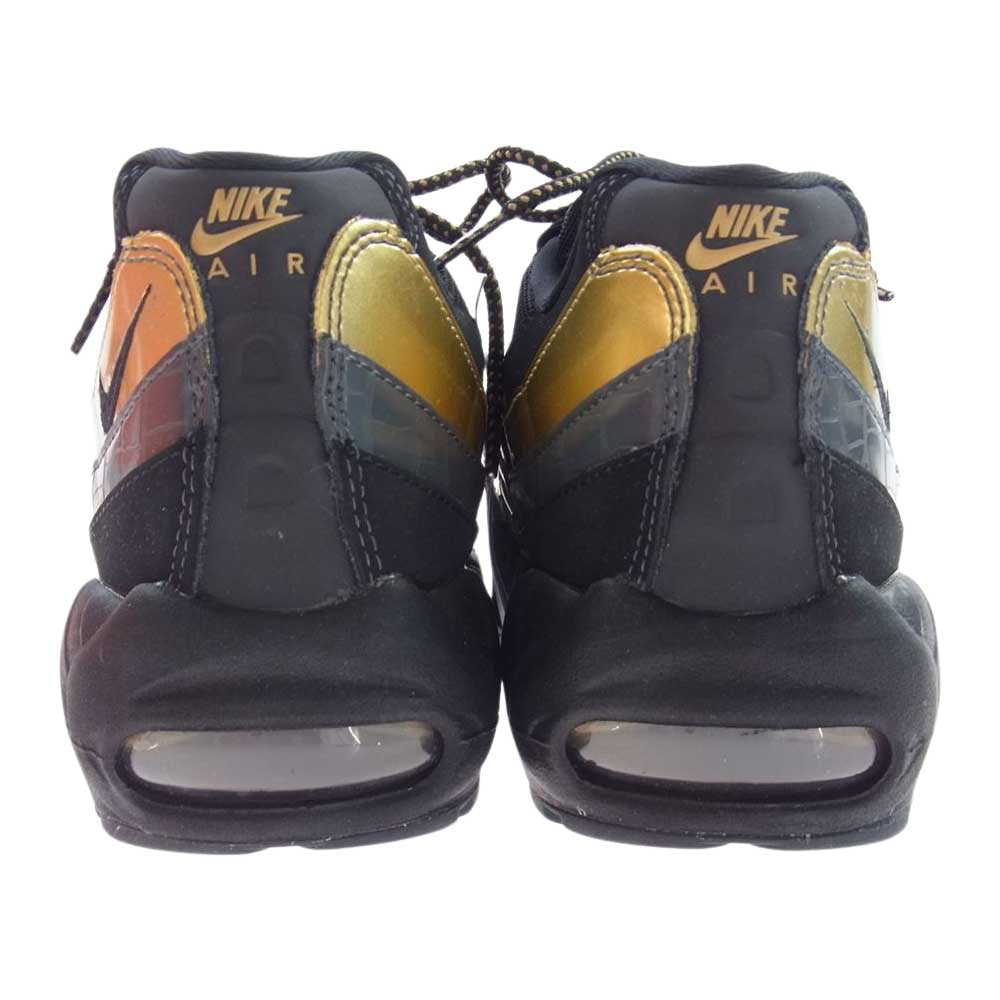 NIKE ナイキ 538416-007 Air Max 95 Black/Metallic Gold エアマックス スニーカー ブラック系 27.5cm【新古品】【未使用】【中古】