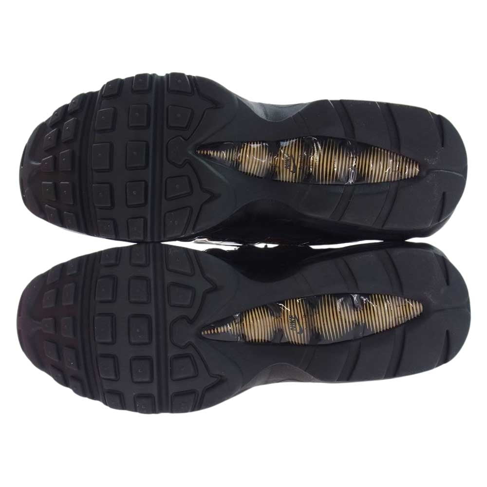 NIKE ナイキ 538416-007 Air Max 95 Black/Metallic Gold エアマックス スニーカー ブラック系 27.5cm【新古品】【未使用】【中古】