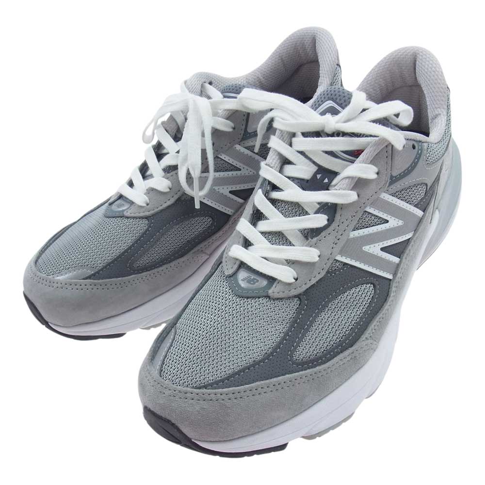NEW BALANCE ニューバランス M990GL6 990 V6 Gray ローカット スニーカー グレー系 28㎝【中古】