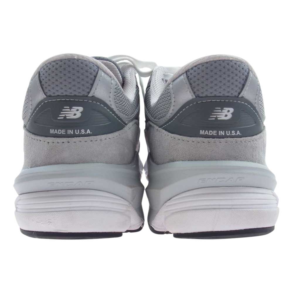 NEW BALANCE ニューバランス M990GL6 990 V6 Gray ローカット スニーカー グレー系 28㎝【中古】
