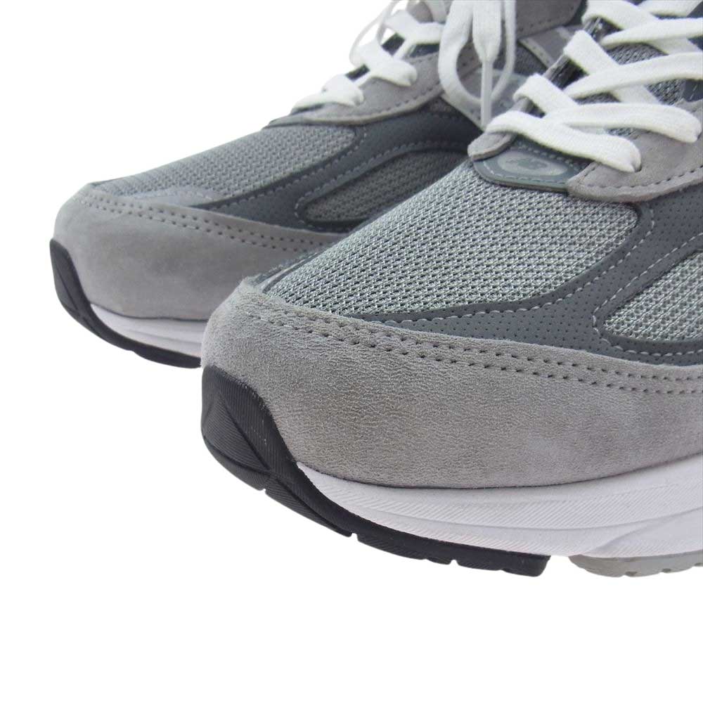NEW BALANCE ニューバランス M990GL6 990 V6 Gray ローカット スニーカー グレー系 28㎝【中古】