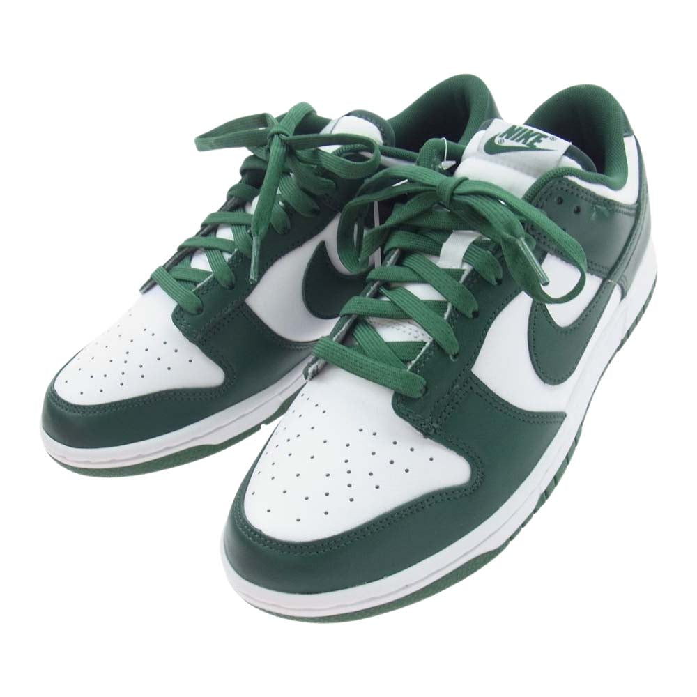 NIKE ナイキ DD1391-101 Dunk Low ダンクロー Team Green チームグリーン スニーカー グリーン系 26.5cm【極上美品】【中古】