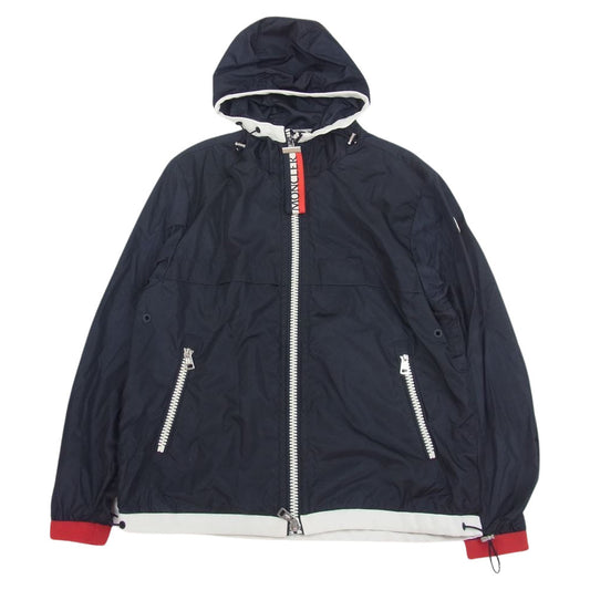 MONCLER モンクレール D10914162485 ALSHAT アルシャット ジップアップ ナイロン ジャケット ネイビー系 1【中古】