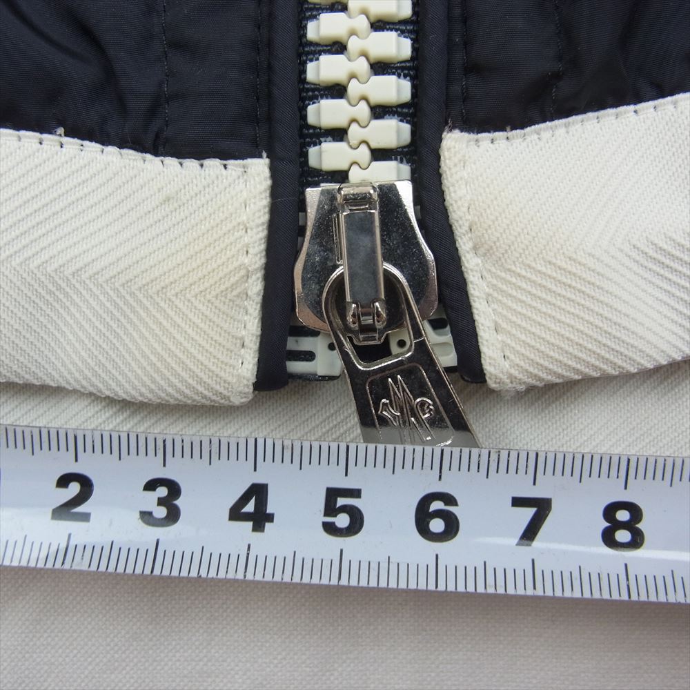 MONCLER モンクレール D10914162485 ALSHAT アルシャット ジップアップ ナイロン ジャケット ネイビー系 1【中古】