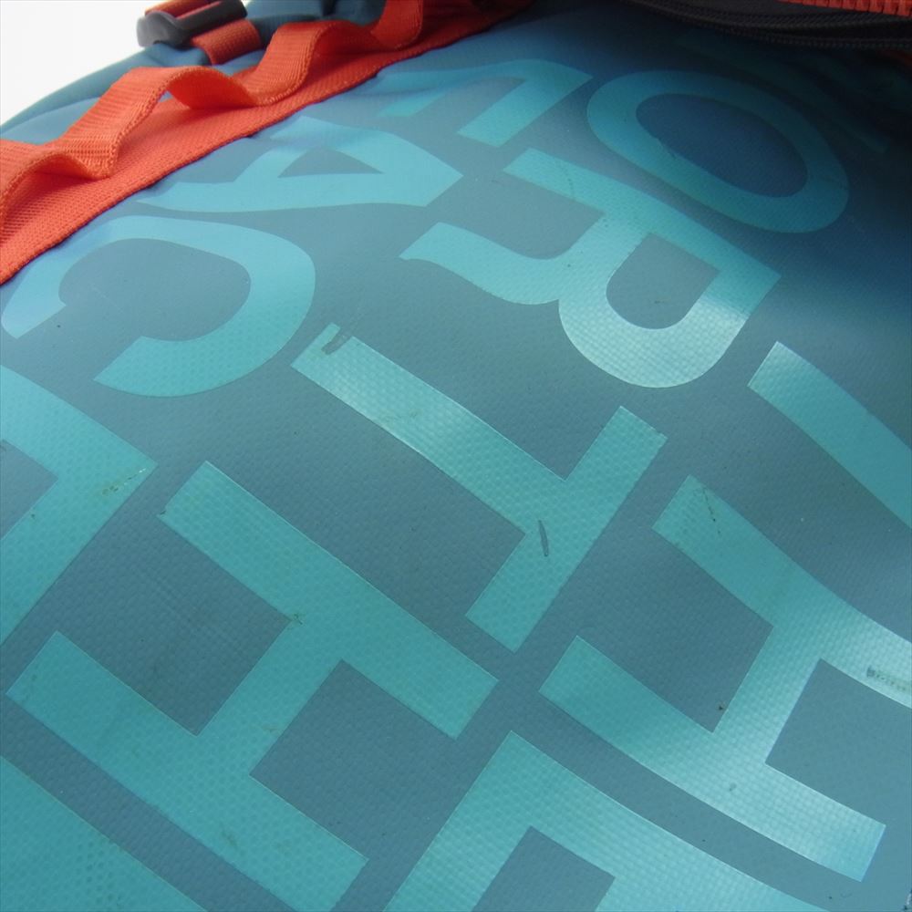 THE NORTH FACE ノースフェイス MM81357 BASE CAMP FUSE BOX ベースキャンプ ヒューズボックス スクエア バッグパック リュック ライトブルー系 オレンジ系【中古】