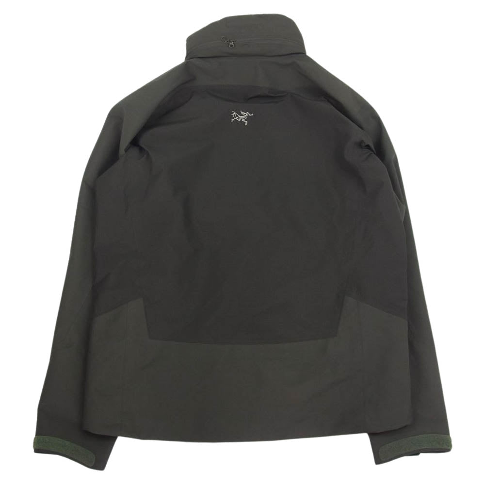 ARC'TERYX アークテリクス 34438 SIDEWINDER AR JACKET サイドワインダー ナイロン ジャケット カーキ系 S【中古】