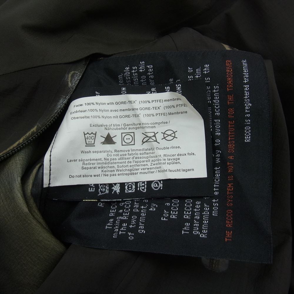 ARC'TERYX アークテリクス 34438 SIDEWINDER AR JACKET サイドワインダー ナイロン ジャケット カーキ系 S【中古】