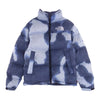Supreme シュプリーム 21AW ND52100I The North Face Bleached Denim Print Nuptse Jacket ノースフェイス ブリーチ ヌプシ ダウン ジャケット ブルー系 SP【中古】
