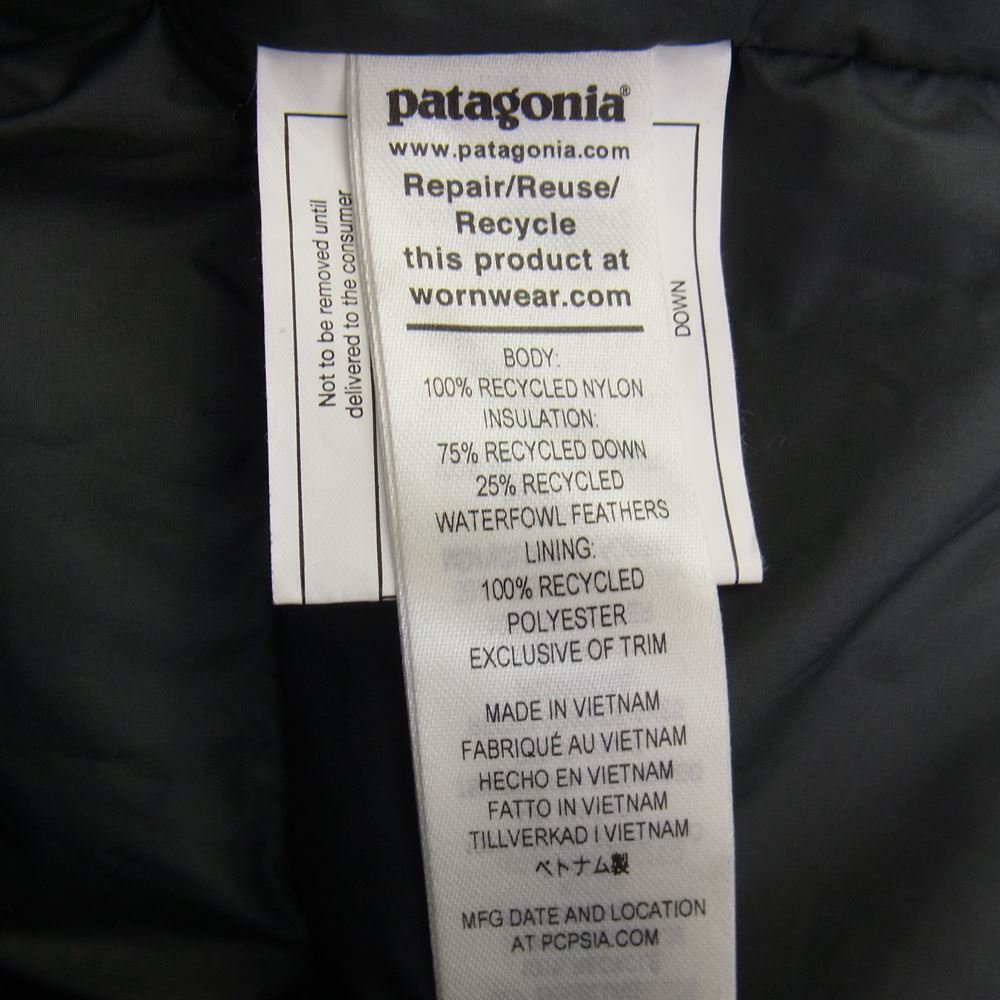 patagonia パタゴニア STY20605 W's Downdrift Parka ダウンドリフト パーカ ダウンジャケット コート ブラック系 XS【中古】